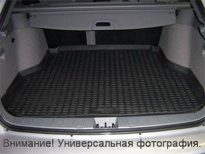 Коврик багажника (поддон) ВАЗ 2108-09, 2113-14 люкс полиэтилен (Нор-пласт) (Norplast)