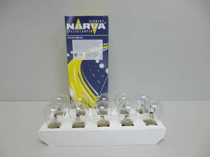 Лампа 12V P15W (BA15s) (NARVA) (200)