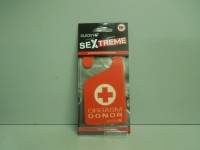 Освежитель (ароматизатор) подвесной картон Aurami SEXTREME Orgasm Donor Ваниль (12/288)