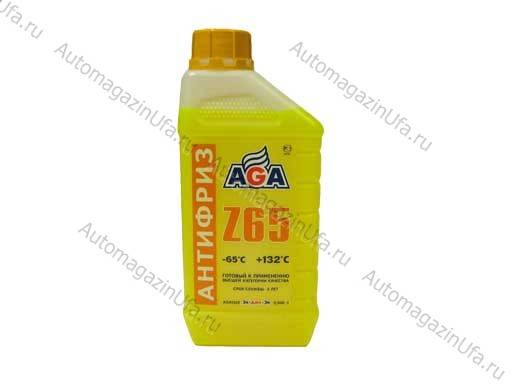 Антифриз AGA-65 042Z 1л желтый