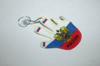 Флаг России /рука/ на присоске (маленький) (Россия)