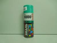 Краска-спрей (эмаль) универсальная бирюзовая 520мл аэрозоль (Kudo) (12)