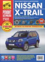 Книга Nissan X-Trail c 2007г.в. Руководство по эксплуатации, техническому обслуживанию и ремонту