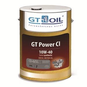 Масло моторное GT Power CI 10W-40 ACEA E7, A3/B4, API CI-4/SL п/синт. дизель/бенз (1л) Корея (12) (GT OIL)