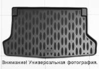 Коврик багажника (поддон) Hyundai Solaris хэтчбек 10-- полиуретан (Элерон) (Aileron)