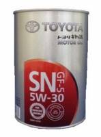 Toyota Motor Oil Масло моторное SAE 5W30 SN/CF (1л) 0888010706