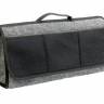 Сумка-органайзер багажника TRAVEL ковролиновый 50x13x30 см серый (Autoprofi) 