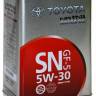 Масло моторное Toyota Motor Oil  SAE 5W30 SN/CF (4л) 0888010705