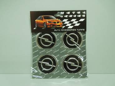 Наклейка на колпаки Opel к-т 4шт (No name)