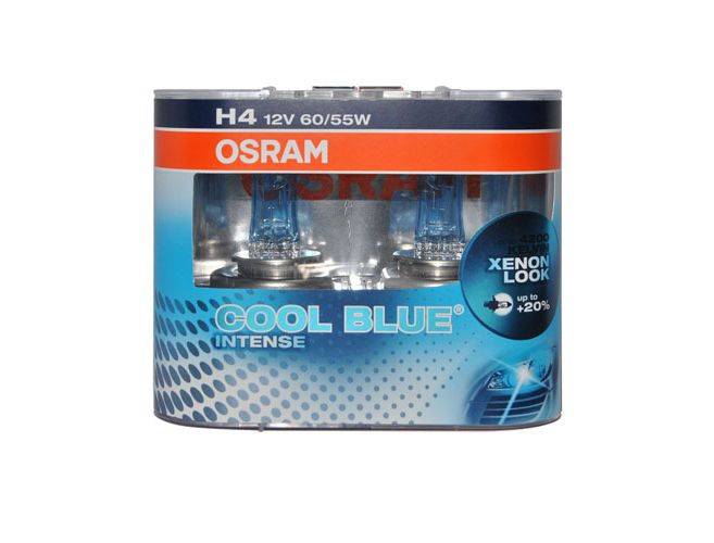 Лампа OSRAM (H4) COOL BLUE INTENSE 64193CBI2