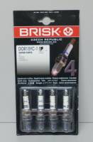 Свеча зажигания BRISK "Super-Forte" DOR15YC-1 (ВАЗ 16кл.) (60)