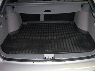 Коврик багажника (поддон) VW Polo SD 10-- полиуретан (Нор-пласт)