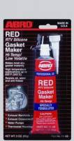 Герметик прокладок красный Masters силиконовый 85г (ABRO) (12)