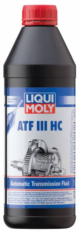 масло трансмиссионное НС-синт. д/АКПП ATF III HC  (1л) LiquiMoly 