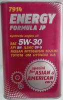 Масло моторное MANNOL Energy Formula 7914 JP 5W30 SN (1л.) синт.