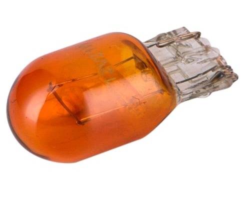 Лампа 12V бесцок. WY21W (W3x16d) Желтая, кварц (Xenite)