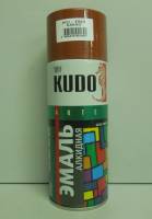 Краска-спрей (эмаль) универсальная какао 520мл аэрозоль (Kudo) (12)