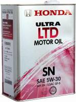 Масло моторное Honda Ultra LTD SN/GF-5 5W30 (4л) 0821899974