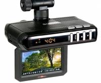 Антирадар с видеорегистратором Subini STR GH7 GPS-информатор, Full HD 30к./сек., экран 6.75см, угол 120* (стрелка, X, K