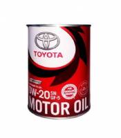 Масло моторное Toyota Motor Oil 0W20 SN (1л.) синт. ж/б 0888012206