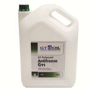 Антифриз GT Polar Cool G-11 зеленый (10 кг) Корея (1) (GT OIL)