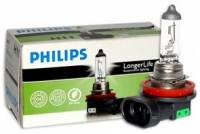 Лампа H11 (55W) PGJ19-2 Long Life EcoVision 12V 12362LLECO C1 36194044 (Philips)