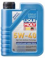 Масло моторное LIQUI MOLY Leichtlauf High Tech 5W40 SN/CF (1л.) синт. (бенз., диз.)