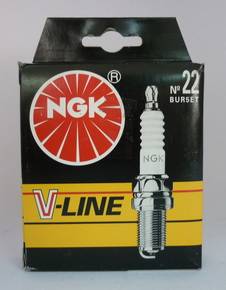Свеча зажигания NGK V-Line 22 (BUR5ET) VW Golf, Passat, Transporter 88 3-х элект.(4шт) (30)