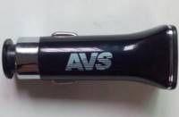 Устройство зарядное из прикуривателя UC-122, 2 USB разъема (AVS)
