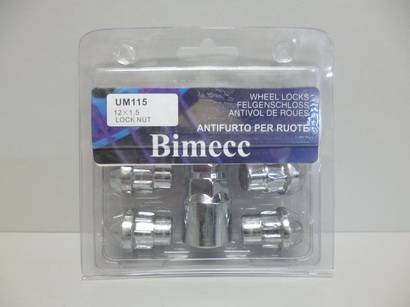 Секретки гайки колеса M12 х 1,5 набор (BIMECC Италия)