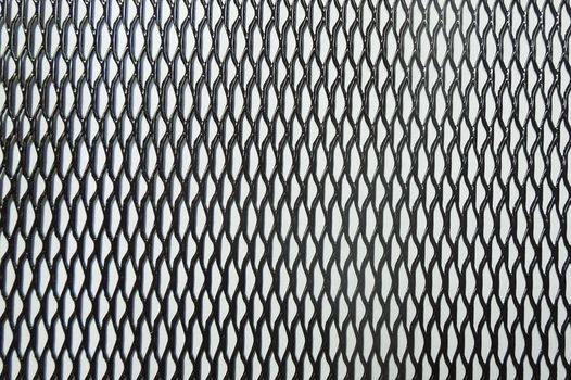Сетка декор алюмин. ячейка 15мм х 4,5мм черная размер 100 х 20см (DOLLEX) DKS-019