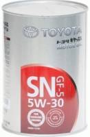 ГСМ Масло Toyota Motor Oil 5W30 SN/GF-5 (1л.) синт.