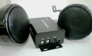 SUPRA Аудиосистема для мотоциклов SAM-201 MP3, FM, USB, SD