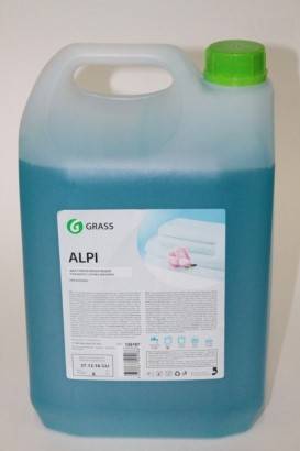 Гель-концентрат для стирки "Alpi" для белых вещей 5 л (GRASS)