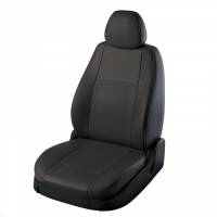 Чехлы на сиденье /Hyundai Solaris-1/ седан с 2011 г. Турин Экокожа черная (разд. зад. спинка) (LORD AUTO)