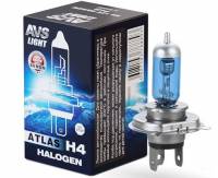 Лампа AVS H4-12-60/55 +50% 5000K Atlas