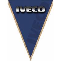 Вымпел треугольный IVECO (260x200) синий