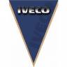 Вымпел треугольный IVECO (260x200) синий