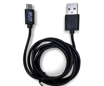 Кабель USB для micro USB MR-301 (1м) черный блистер (AVS)