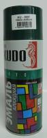 Краска-спрей (эмаль) универсальная темно-зеленая 520мл аэрозоль (Kudo) (12)