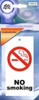 Освежитель (ароматизатор) подвесной картон "No Smoking" антитабак (Azard Group)