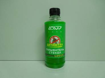 Очиститель стекол концентрат АНТИМУХА Green 0,33л (LAVR)
