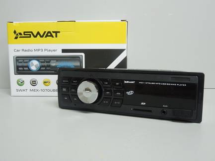 SWAT Проигрыватель MEX-1070UBB MP3,USB,SD 4x45BT синие кнопки (15)