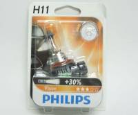 Лампа PHILIPS H11-12-55 +30% Vision (Premium) блистер