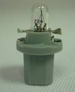 Лампа 24V бесцок. W1,2W с патроном серым BAX1.2X (B8.5d) (PHILIPS) (50)