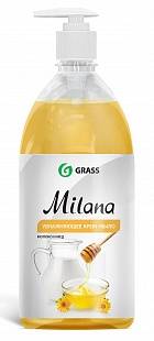 Жидкое крем-мыло Milana "Молоко и мед" 1000 мл. (GRASS)