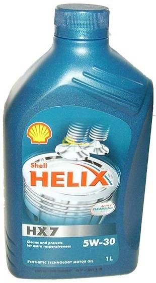 Моторное масло Shell Helix HX7 5W30 1л.