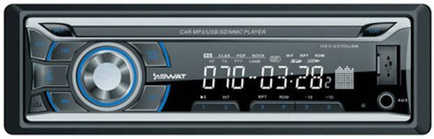 SWAT Проигрыватель MEX-2370UBB MP3,USB,SD 4x50BT синие кнопки, съемная панель (15)