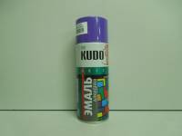 Краска-спрей (эмаль) универсальная фиолетовая 520мл аэрозоль (Kudo) (12)
