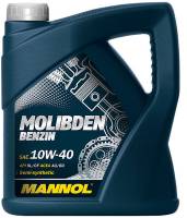 Масло моторное MANNOL molibden benzin 10W40 4л полусинтетика 1121 7505